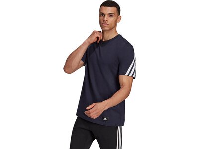 adidas Herren Sportswear Future Icons 3-Streifen T-Shirt Schwarz