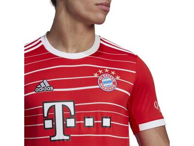 adidas Herren FC Bayern München 22/23 Heimtrikot Rot
