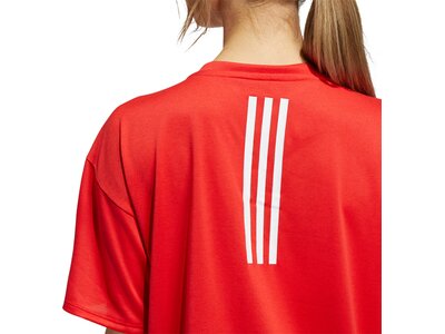 adidas Damen Training 3-Streifen AEROREADY T-Shirt Rot