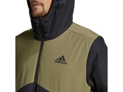 adidas Herren BSC Sturdy Hooded Jacke Schwarz