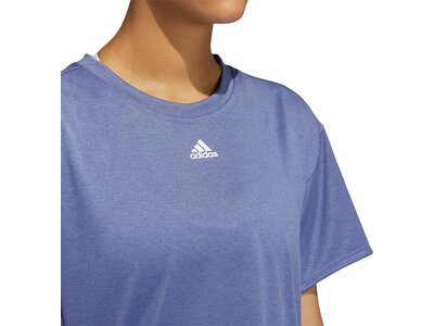 adidas Damen Training 3-Streifen AEROREADY T-Shirt Grün