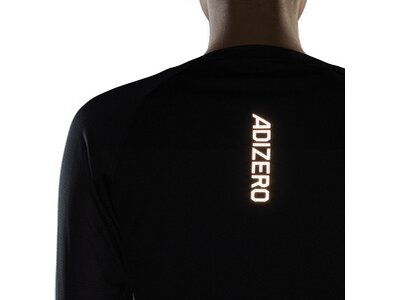 adidas Damen PARLEY ADIZERO Long Sleeve Running T-Shirt Schwarz
