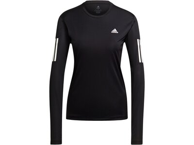 ADIDAS Damen T-Shirt Own the Run Schwarz