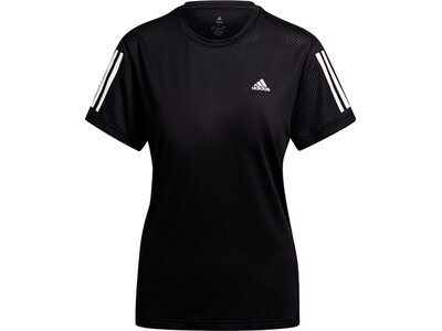adidas Damen Own The Run Cooler T-Shirt Schwarz