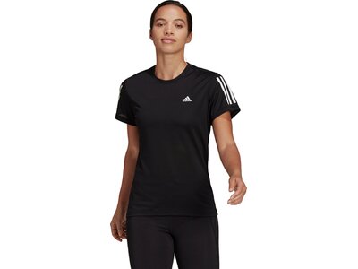 adidas Damen Own The Run Cooler T-Shirt Schwarz