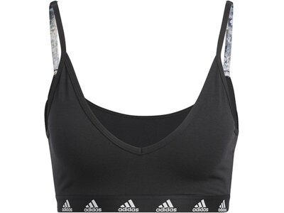 ADIDAS Damen BH adidas Purebare Light-Support Cup A-C Schwarz