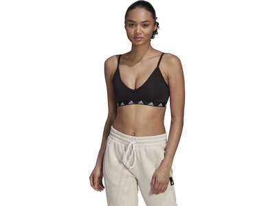 ADIDAS Damen BH adidas Purebare Light-Support Cup A-C Schwarz