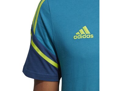 ADIDAS Herren Fanshirt JUVE TR TEE Blau