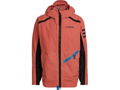 adidas Herren TERREX Utilitas Regenjacke Braun