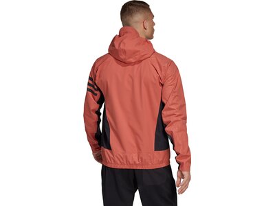 adidas Herren TERREX Utilitas Regenjacke Braun