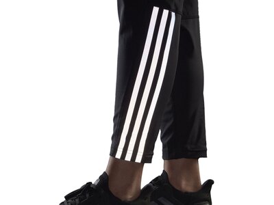 ADIDAS Damen Hose Run Icons 3-Streifen Wind Running Schwarz