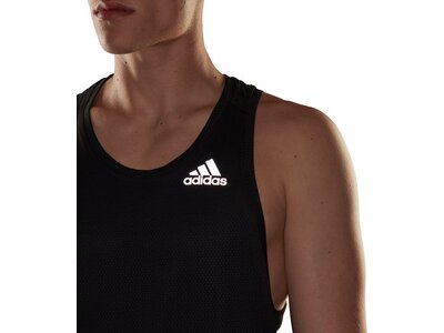 ADIDAS Herren Shirt M HR SL TEE Schwarz
