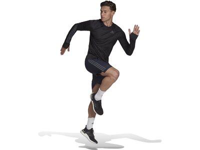 ADIDAS Herren RUN ICON LS Schwarz