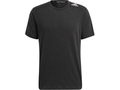 ADIDAS Herren Shirt Designed for Training Schwarz