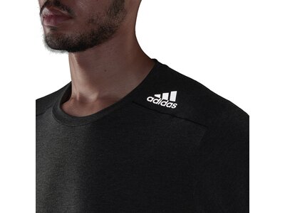 ADIDAS Herren Shirt Designed for Training Schwarz