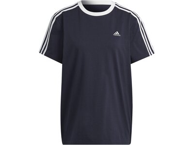 ADIDAS Damen Shirt Essentials 3-Streifen Schwarz