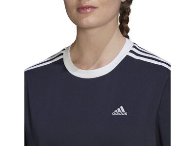 ADIDAS Damen Shirt Essentials 3-Streifen Schwarz