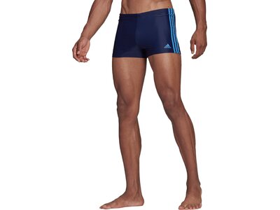 adidas Herren 3-Streifen Boxer-Badehose Blau