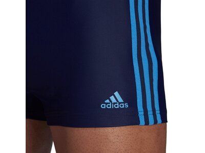 adidas Herren 3-Streifen Boxer-Badehose Blau