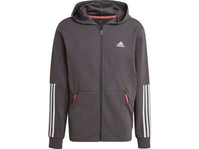 ADIDAS Herren Jacke MOTION FZ HOOD Grau