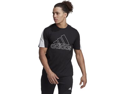 ADIDAS Herren Shirt M FI BOS Tee Schwarz