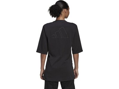 ADIDAS Damen RI 3B MWN TEE Schwarz