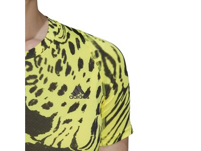 ADIDAS Damen FAST AOP TEE Braun