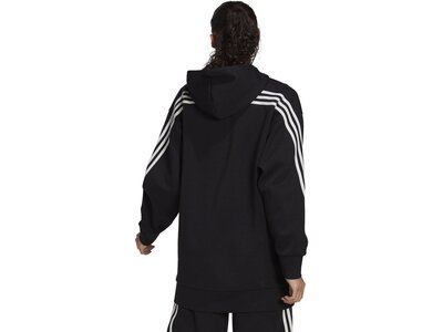 ADIDAS Damen Kapuzensweat W FI 3S LONG HD Schwarz