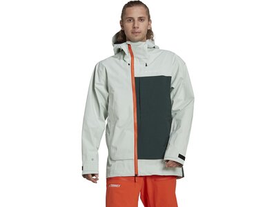 ADIDAS Herren Funktionsjacke MYS 3L GTX JKT Silber