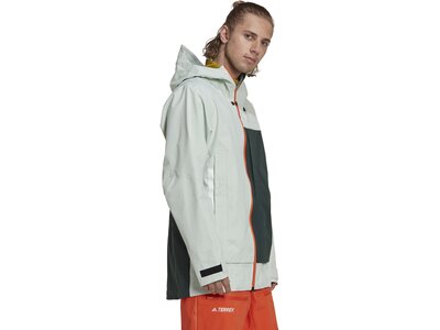 ADIDAS Herren Funktionsjacke MYS 3L GTX JKT Silber