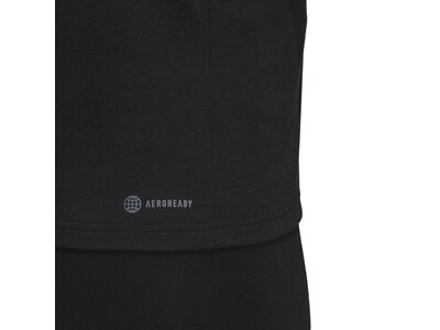 ADIDAS Damen Shirt W FLORAL T Schwarz