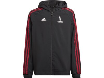 ADIDAS Kinder Jacke OE WOV JKT Y Schwarz