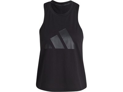 ADIDAS Damen Shirt W I 3BAR TANK 2 Schwarz
