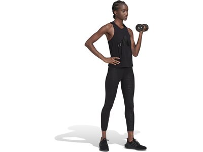 ADIDAS Damen Shirt W I 3BAR TANK 2 Schwarz