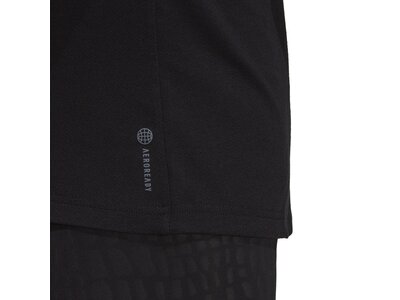 ADIDAS Damen Shirt W I 3BAR TANK 2 Schwarz