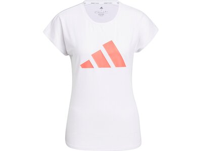 adidas Damen 3-Streifen Training T-Shirt Weiß