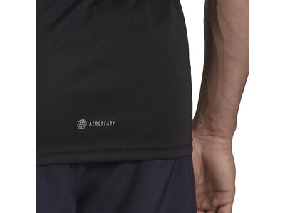 adidas Herren Run Icon T-Shirt Schwarz