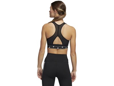 ADIDAS Damen BH Powerreact Training Medium-Support Cup D-DD Schwarz