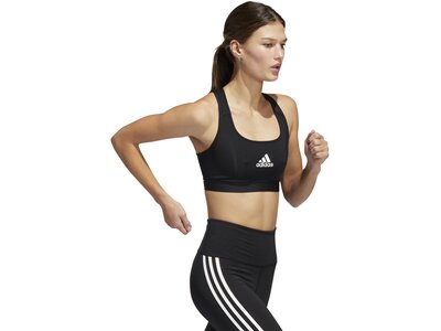ADIDAS Damen BH Powerreact Training Medium-Support Cup D-DD Schwarz