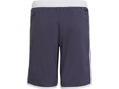 adidas Kinder 3-Streifen Badeshorts Grau