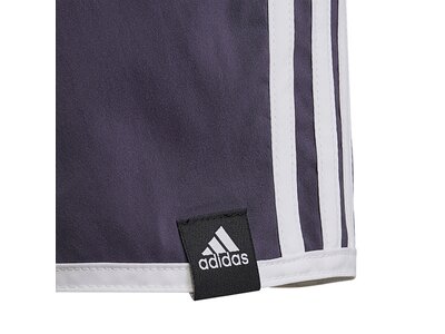 adidas Kinder 3-Streifen Badeshorts Grau