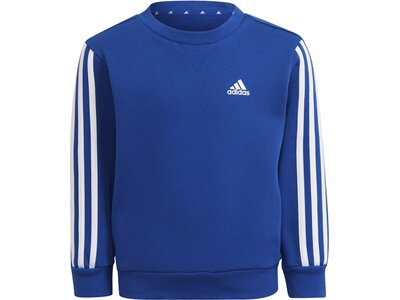 ADIDAS Kinder Sweatshirt LK 3S CREW NECK Blau