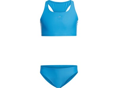 adidas Kinder 3-Streifen Bikini Blau