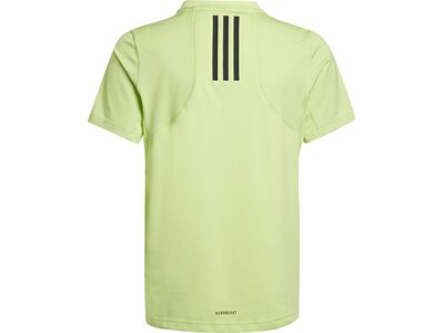 adidas Kinder XFG AEROREADY Slim Sport T-Shirt Braun