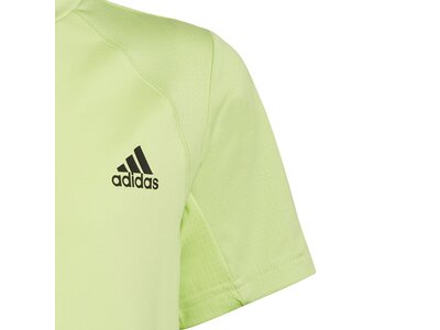 adidas Kinder XFG AEROREADY Slim Sport T-Shirt Braun