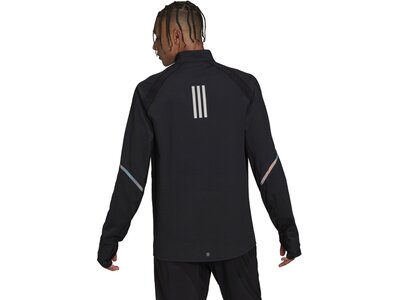 ADIDAS Herren FAST 1/2 ZIP Schwarz