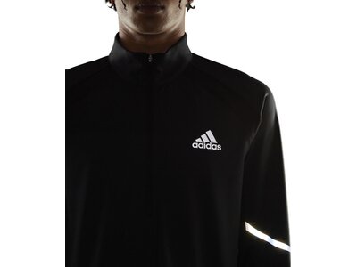 ADIDAS Herren FAST 1/2 ZIP Schwarz