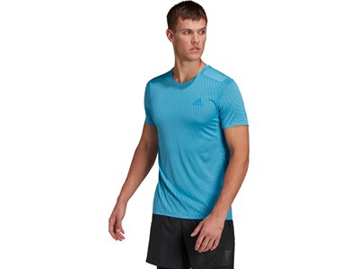 adidas Herren Adizero Speed T-Shirt Blau