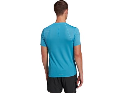 adidas Herren Adizero Speed T-Shirt Blau