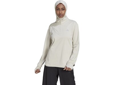 ADIDAS Damen Jacke TF WARM 14Z TP Grau